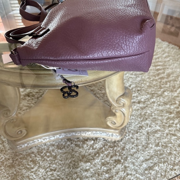 NWT Jessica Simpson Zoey Satchel Bag Women's Large Faux Leather Top Handle Strap - Picture 11 of 13